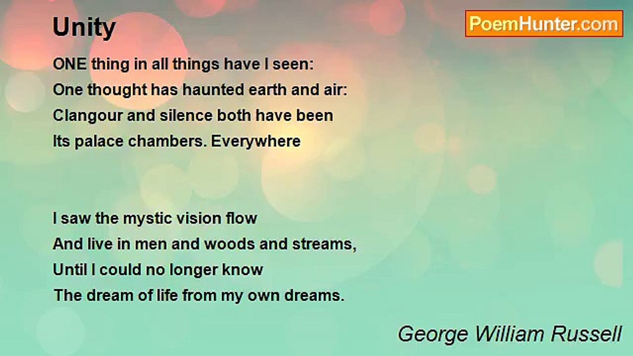 George William Russell - Unity