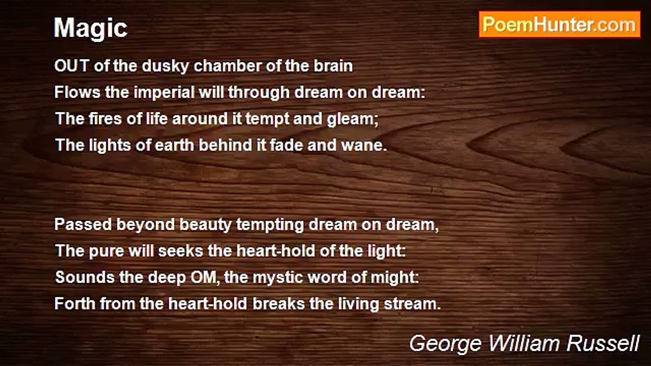 George William Russell - Magic