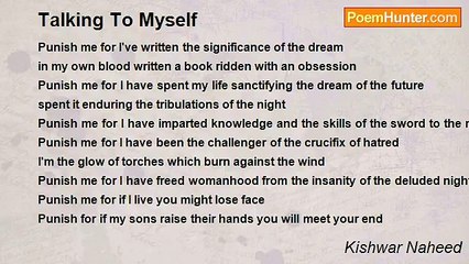Kishwar Naheed - Talking To Myself