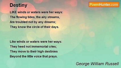 George William Russell - Destiny