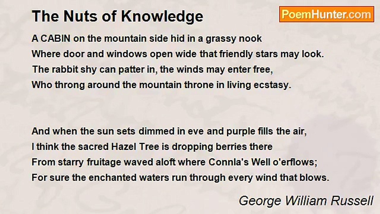 George William Russell - The Nuts of Knowledge