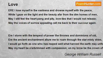 George William Russell - Love