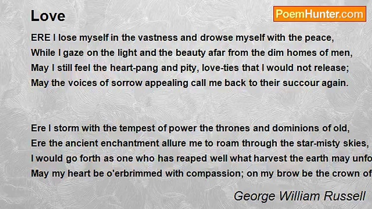 George William Russell - Love