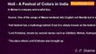 C. P. Sharma - Holi - A Festval of Colors in India