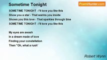Robert Wynn - Sometime Tonight