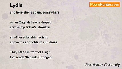 Geraldine Connolly - Lydia
