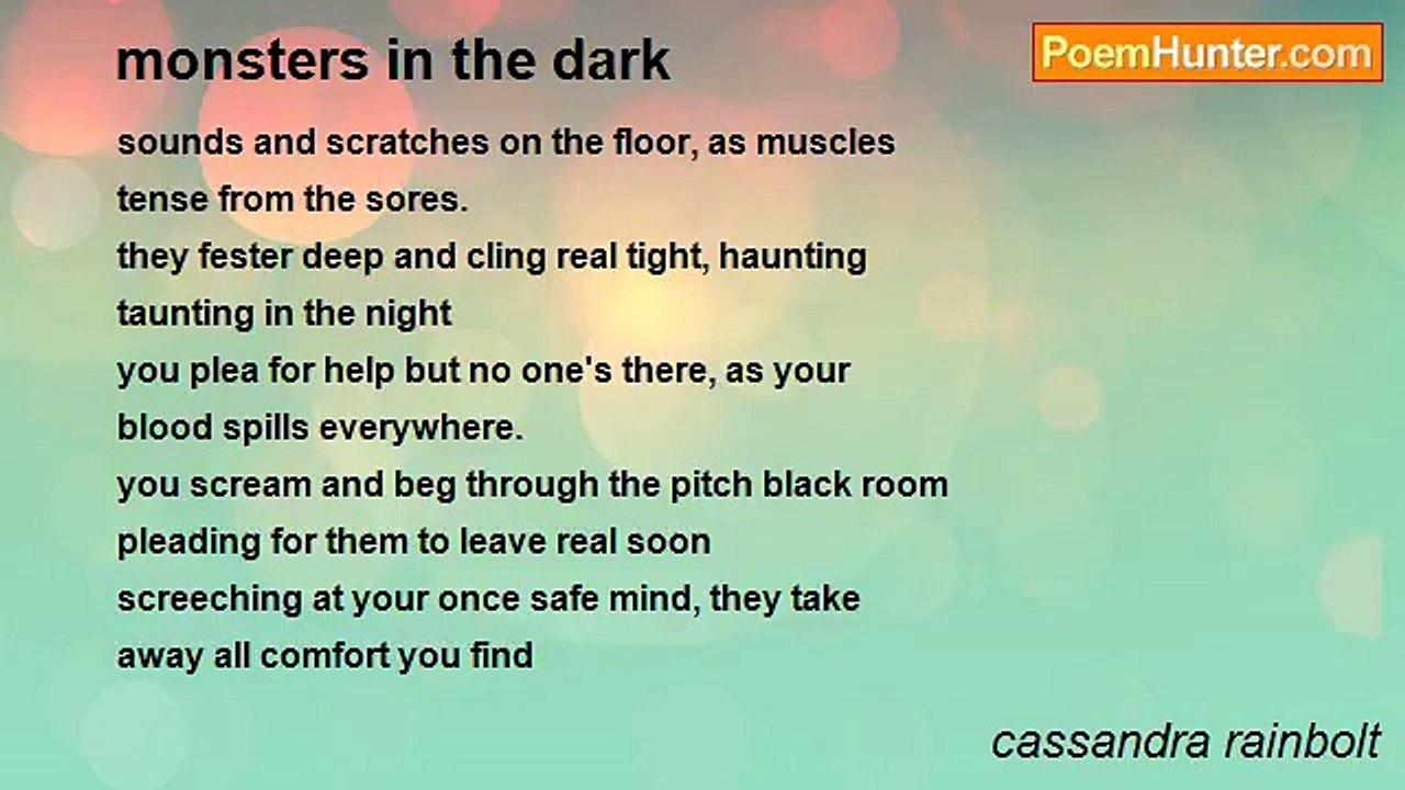 cassandra rainbolt - monsters in the dark