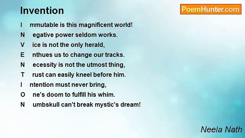 Neela Nath - Invention
