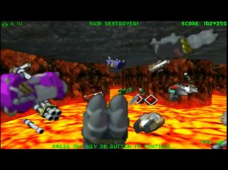 Let's Play Descent 1+ Level 11 - Io Sulfur Mine