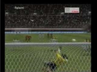 PES6 Perrin sur le poteau