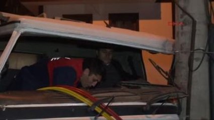 Bolu Freni Boşalan Çöp Kamyonu Önüne Gelene Çarptı