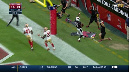 Cardinals John Brown's winning touchdowns