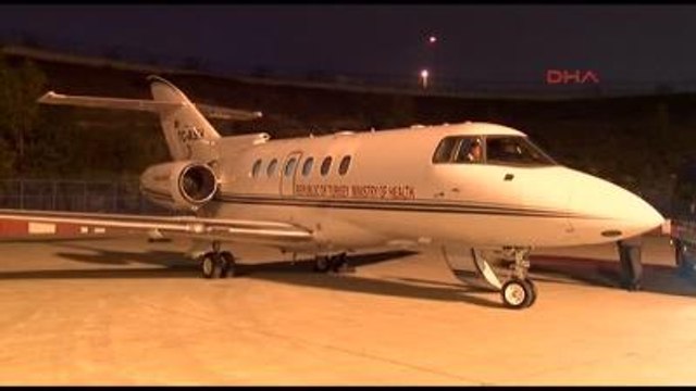 Küçük Muhammet Eren Ambulans Uçakla İstanbul'a Getirildi