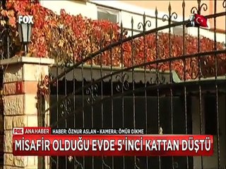 Misafirlikteki esrarengiz ölüm Misafir olduğu evin 5'nci katından düştü