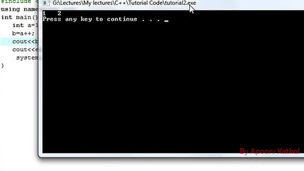 Part- 5 Increment and Decrement Operators