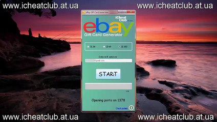 Herramienta Hack eBay Tarjeta de Regalo Generador 2014 Español