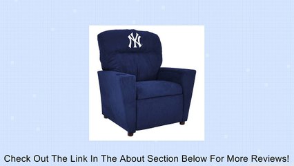 MLB New York Yankees Kid's Microfiber Recliner Review