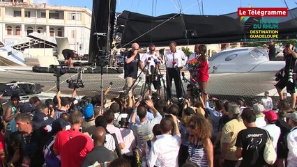 Route du Rhum. Ultime : Yann Guichard arrive deuxième en Guadeloupe