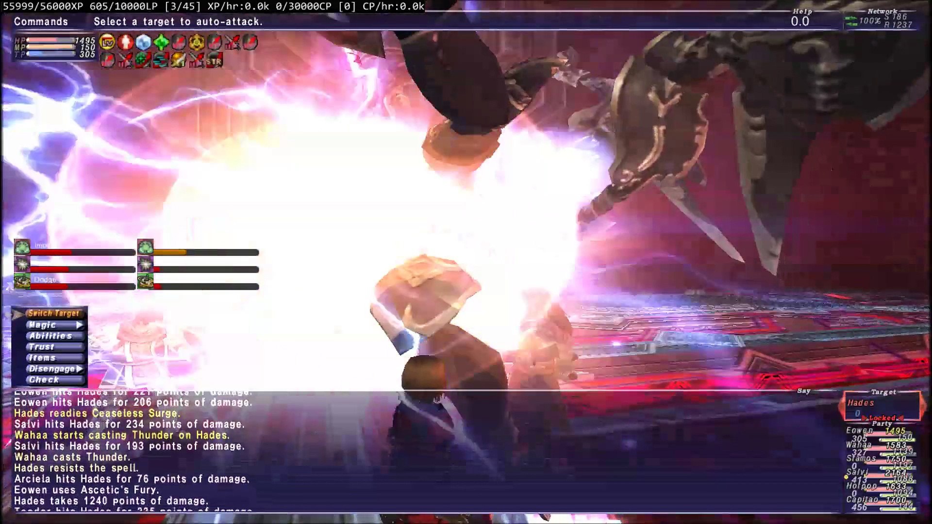 FFXI Seekers of Adoulin last boss Hades part 1