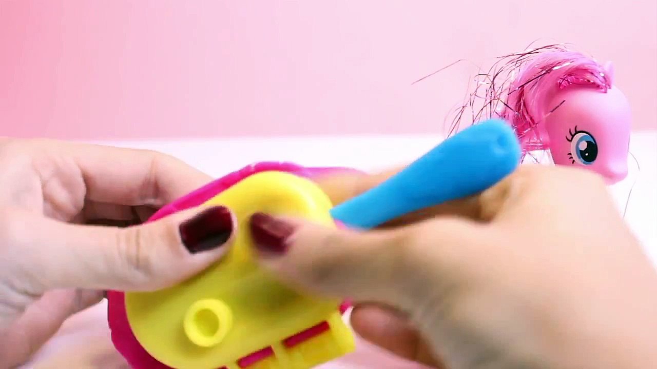 My Little Pony Pinkie Pie Play Doh Ice Cream Make Play Dough Popsicles MLP Toys Review