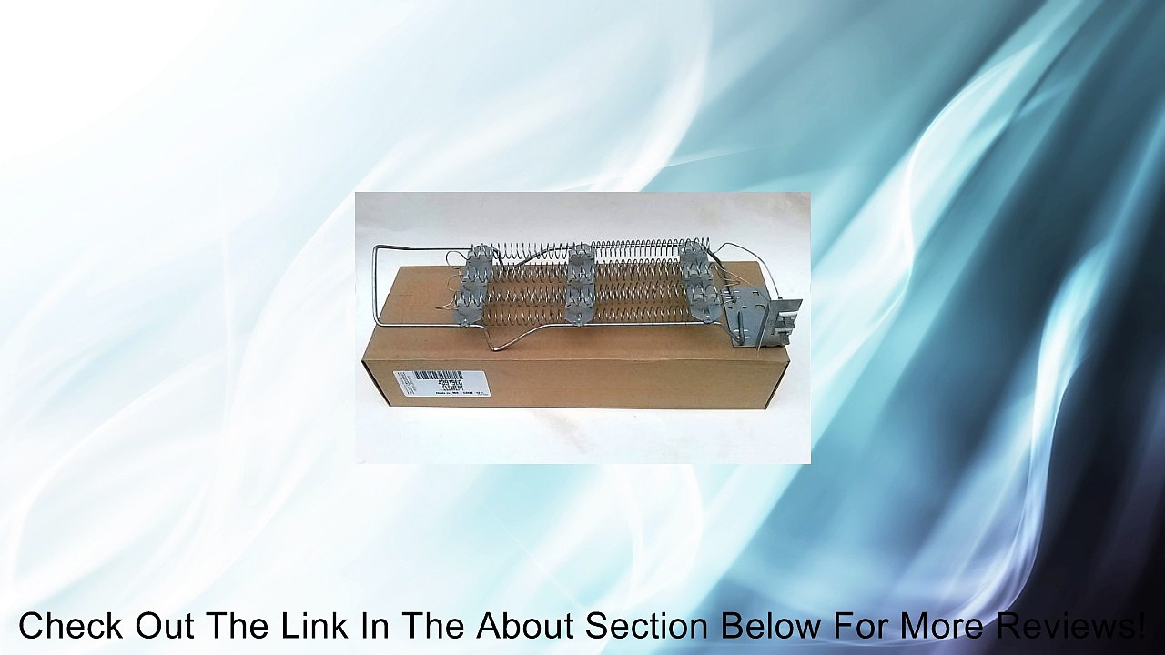 OEM Factory Whirlpool Kenmore Roper Estate Maytag Clothes Dryer Heating Element Part # 696579 or 4391960 - Replaces Old Numbers: 279218, 279247, 279248, 279410, 279411, 279455, 279478, 279598, 279698, 337378 Review