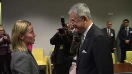 AB Bakanı Bozkır, Hahn ve Mogherini ile Görüştü