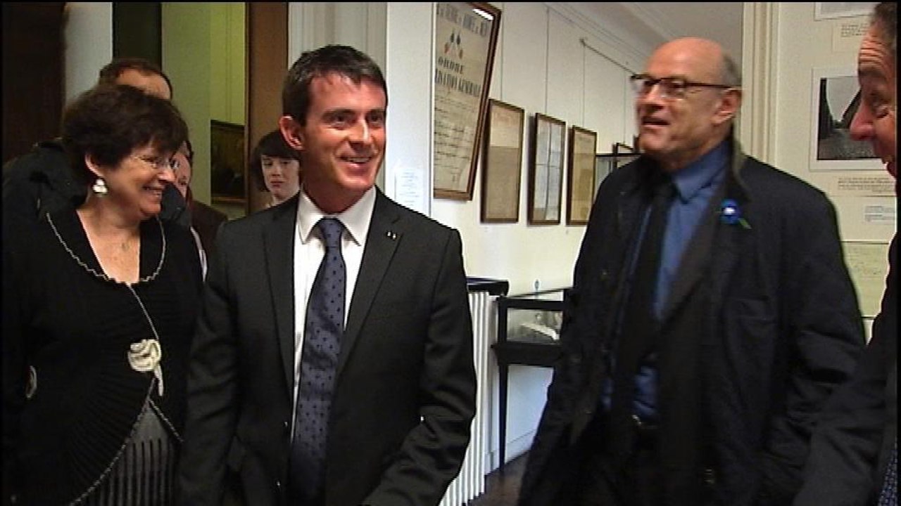 Valls au musée Clémenceau: "on pouvait être heureux sans être président de la République"