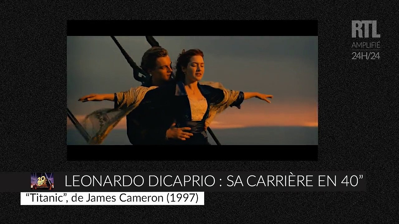 Leonardo DiCaprio a 40 ans, sa carrière en 40 secondes