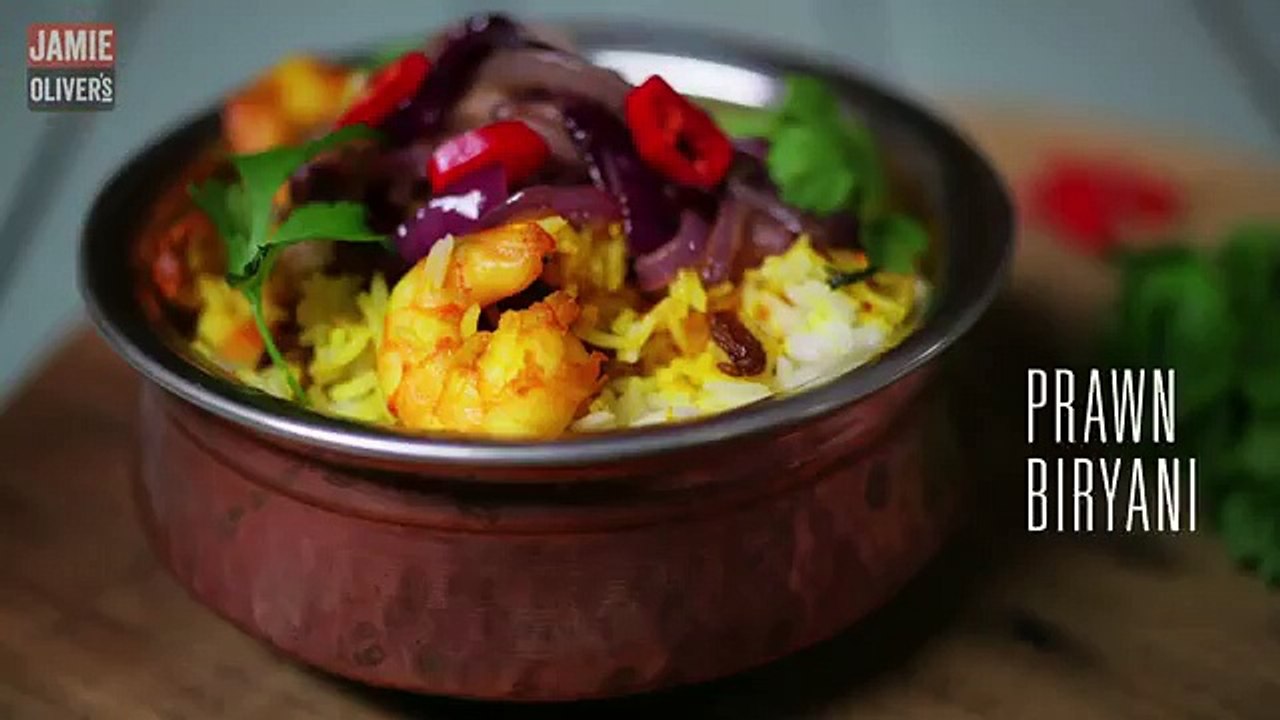 english prawn biryani