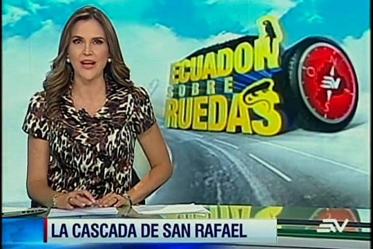 Ecuador sobre ruedas Cascada de San Rafael