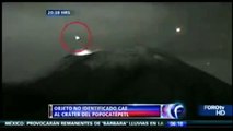 UFO flies into Volcano Popocatepetl Mexico City 2015 TOP VIDEO