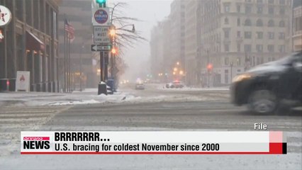 U.S. bracing for coldest November since 2000