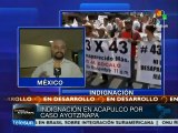 México: normalistas han iniciado plan de lucha de 10 días