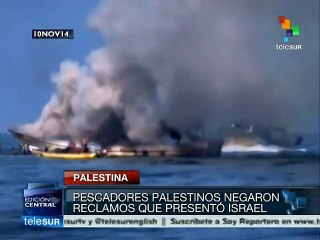 Video herunterladen: Tres pescadores palestinos heridos por fuerzas israelíes