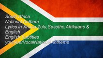 South Africa National Anthem English lyrics