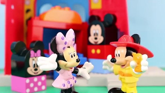 Lego Mickey Mouse with Spiderman Duplo Lego Minnie Mouse Hulk and Captain America