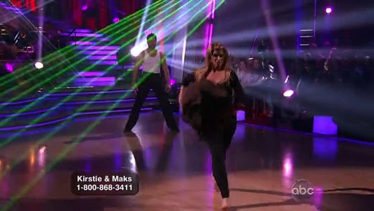 Kirstie Alley & Maksim Chmerkovskiy - Freestyle