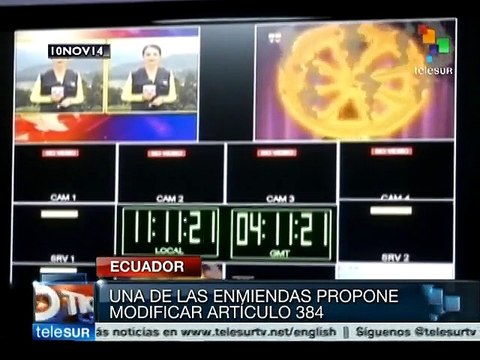 Enmiendas constitucionales, un tema que levanta polémica en Ecuador