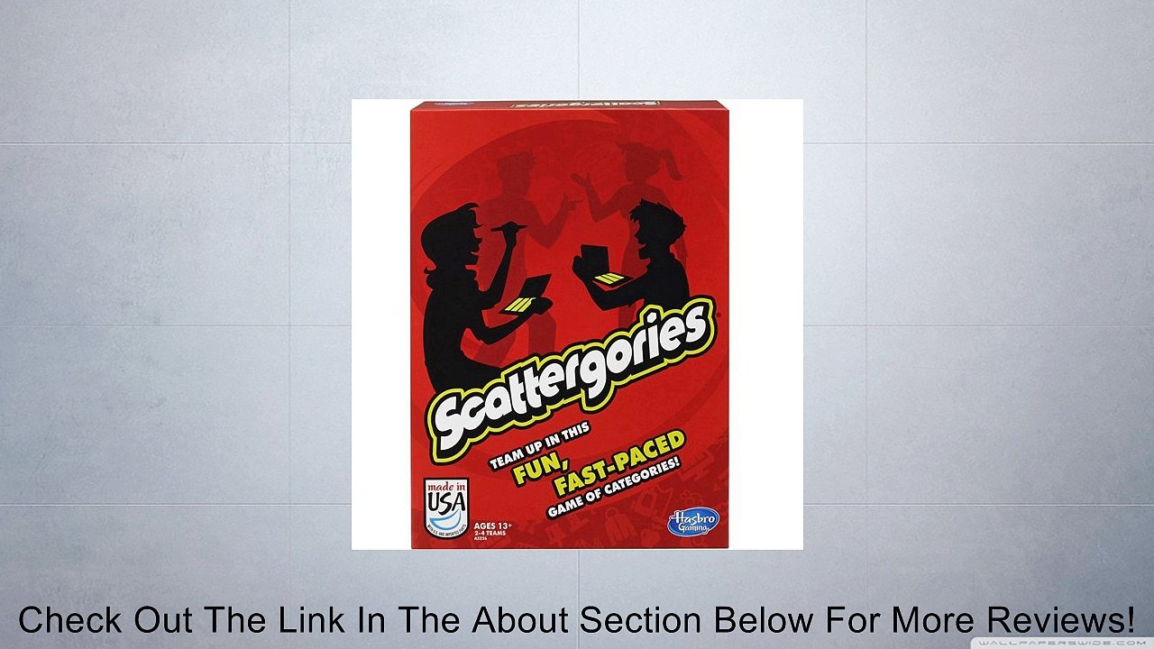 Scattergories Game Review