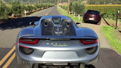The Porsche 918 Spyder at Car of the Year