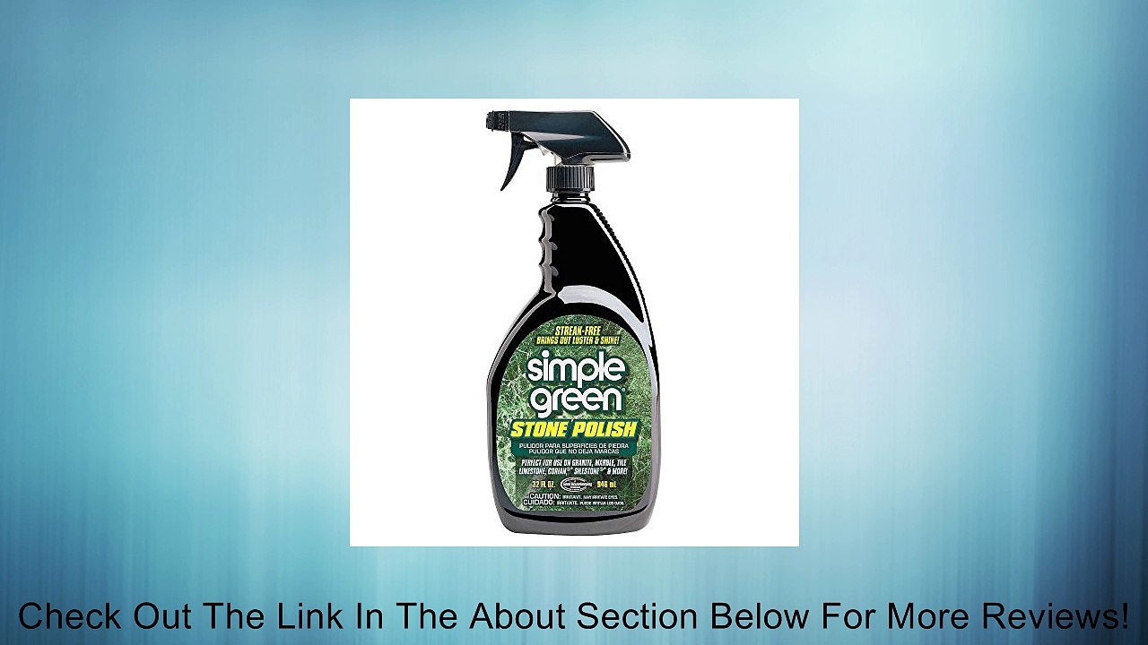 Stone Care Polish, Size 32 oz. Review