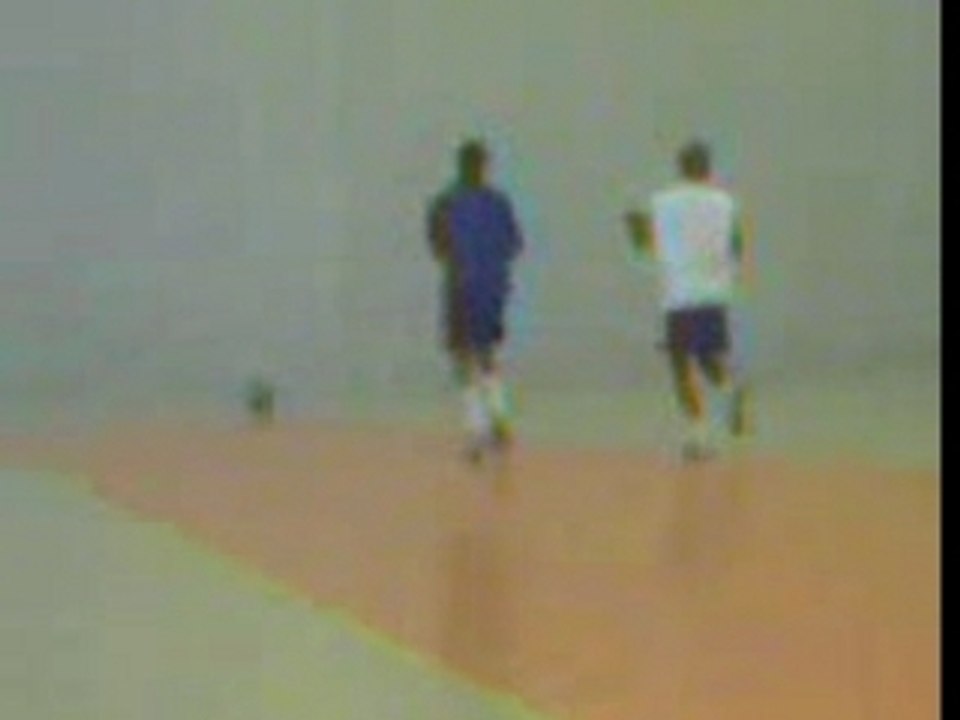 Moi o handball a léchaufement
