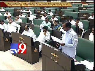 Centre must direct AP to give power to Telangana - T-assembly resolution