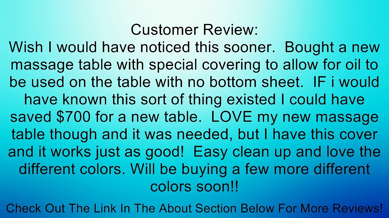Oil-Resistant Sheet for Massage Tables Review