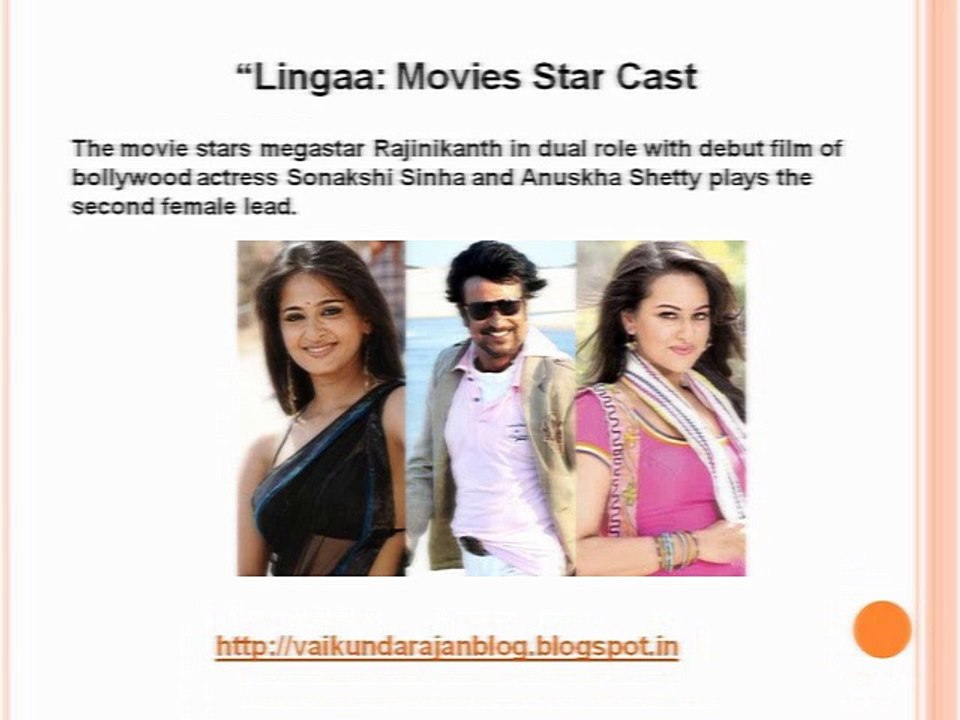 Vaikundarajan - World Wide Rights of Megastar Rajinikanth's Movie "Lingaa" Acquired By Eros International