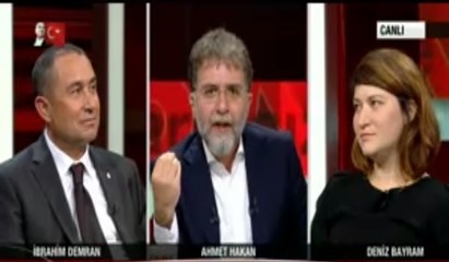 Ahmet Hakan canlı yayında çılgına döndü