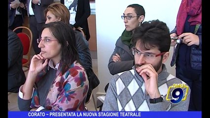 CORATO | Presentata nuova stagione teatrale