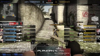 #CSGO: ESL Pro Series IX - Serie A Playday#5: Tsunami.ExA vs. Hypher - EPS
