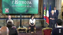 Roma - Napolitano alla conferenza L'Europa della Scienza (07.11.14)