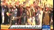 Crowd entered inside the cricket stadium to meet Shahid Afridi in Charity Match in Quetta